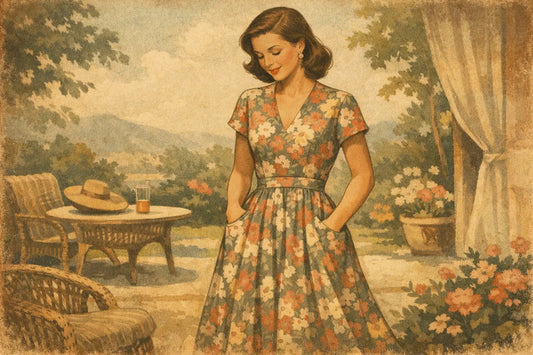 Why a Floral Midi Dress with Pockets Works