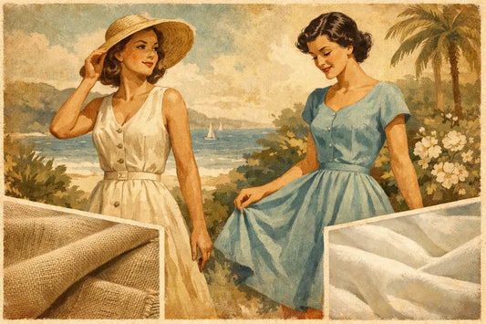 Linen or Cotton for Summer Dresses?