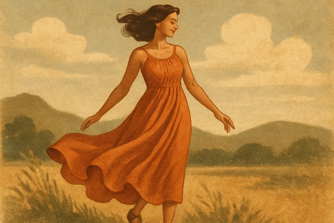 The Flowy Maxi Dress That Breathes With You