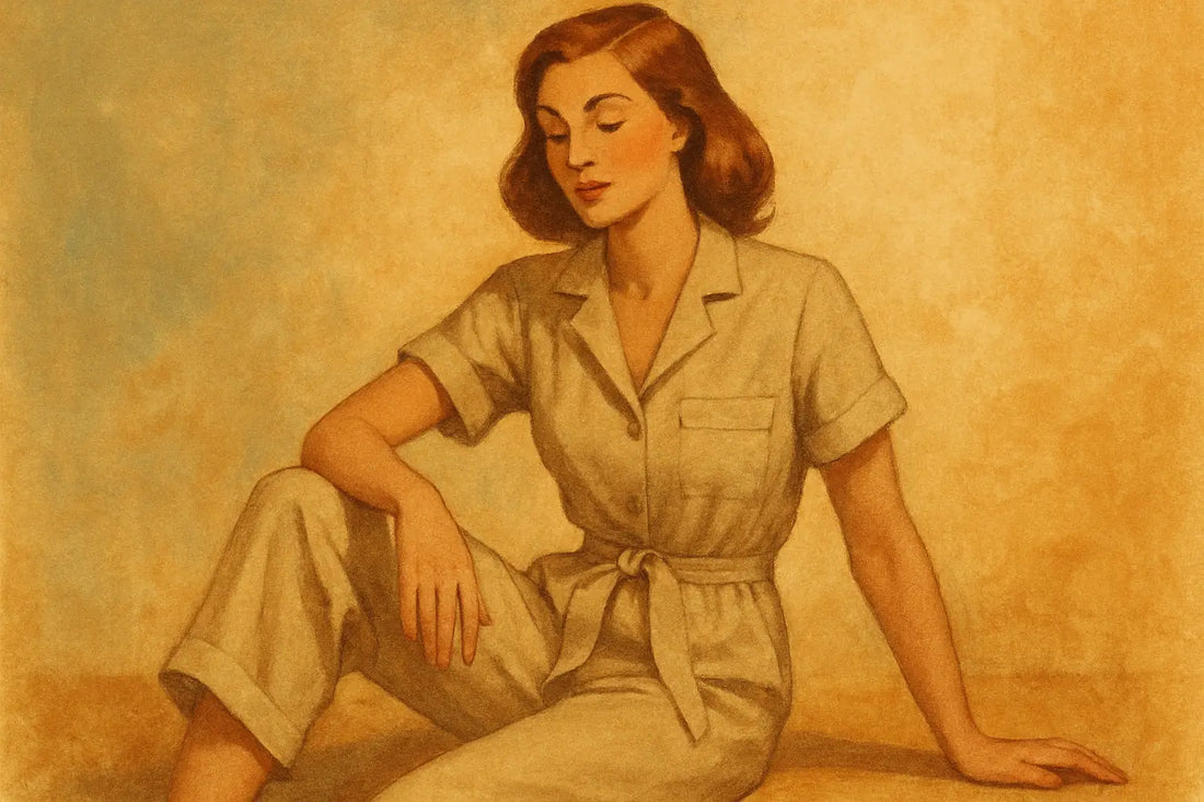 Relaxed Linen Jumpsuit Women Actually Wear