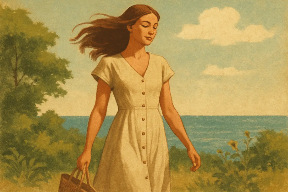 The Linen Midi Dress That Carries You Through Summer