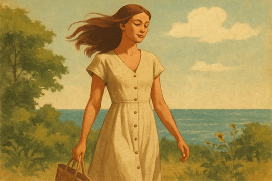 The Linen Midi Dress That Carries You Through Summer
