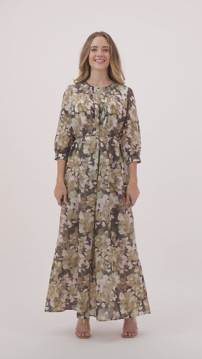 Azalea - Floral Maxi Dress